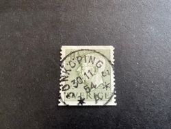 Gustaf VI Adolf typ I facit nr 412 praktstämplat JÖNKÖPING 3