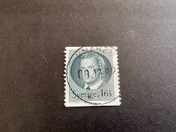 Carl XVI Gustaf typ II facit nr 1166 praktstämplat KNÄRED