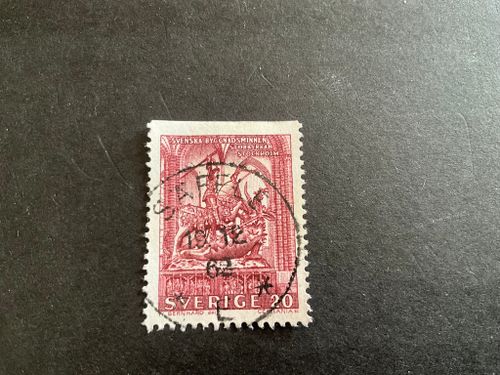 Byggnadsminnen 1962 facit nr 536 B1 praktstämplat SÄFFLE