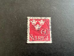 Tre kronor facit nr 286 praktstämplat HOLSÅKER