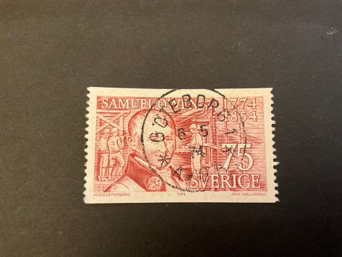 Samuel Owen facit nr 860 lyxstämplat GÖTEBORG 1