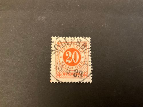 Ringtyp PH facit nr 46 praktstämplat SÖLVESBORG