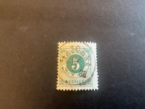 Ringtyp PH facit nr 43 praktstämplat MAJORNA