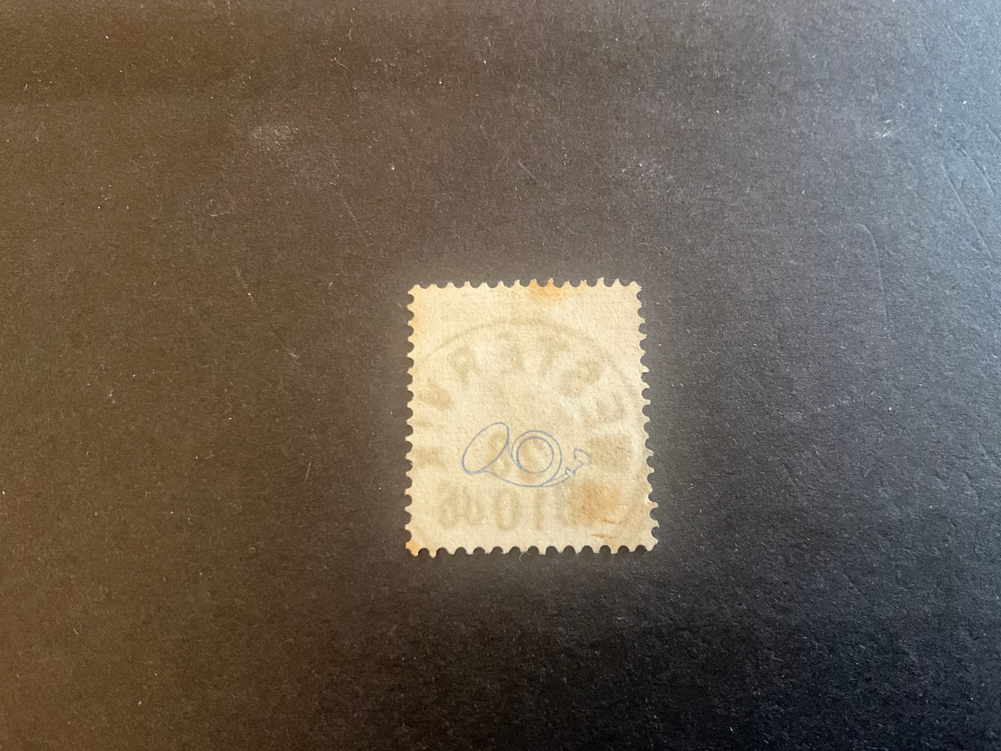 Ringtyp PH facit nr 43 praktstämplat WESTERVIK