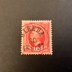 Oscar II facit nr 54 praktstämplat WIREDA
