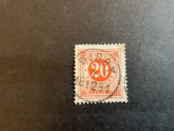 Ringtyp T 13 facit nr 33 praktstämplat WISBY