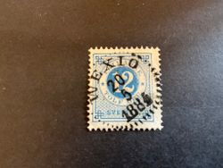 Ringtyp T 13 facit nr 32 praktstämplat WEXIÖ