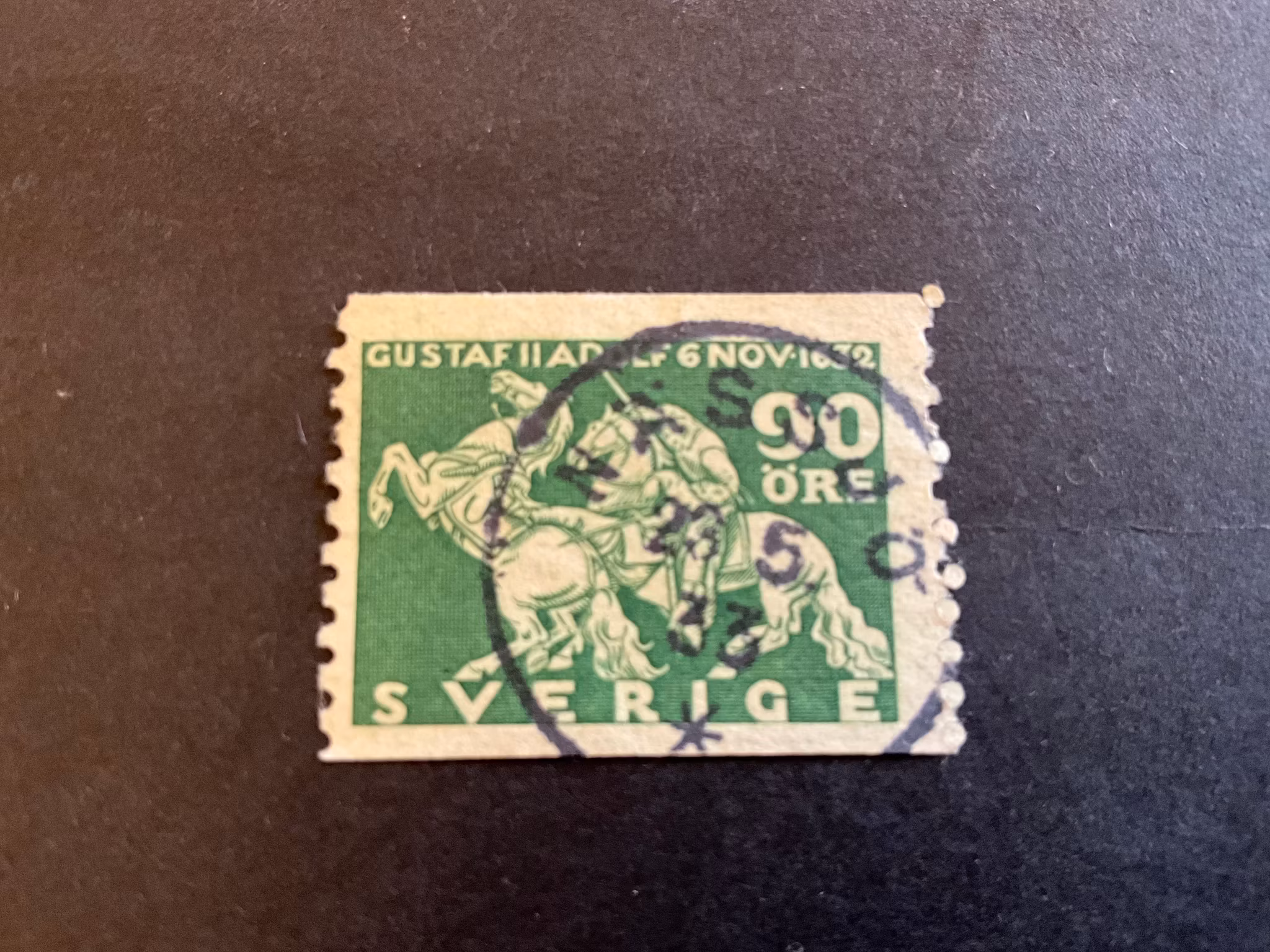 Lützen facit nr 237 praktstämplat NÄSSJÖ