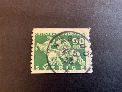 Lützen facit nr 237 praktstämplat NÄSSJÖ