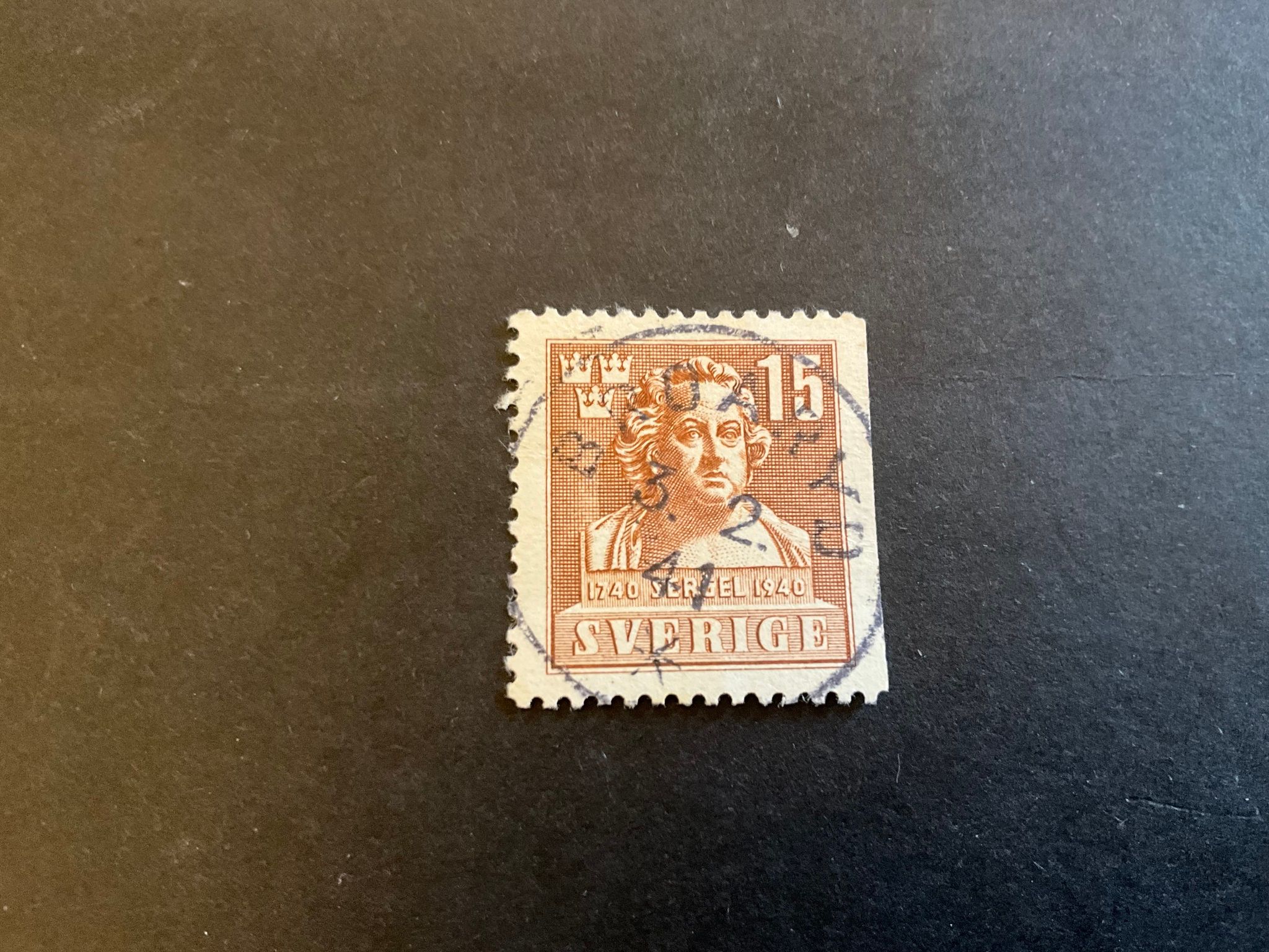 Sergel facit nr 326 B2 praktstämplat BROARYD