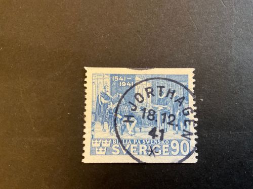 Bibeln facit mr 329 praktstämplat HJORTHAGEN