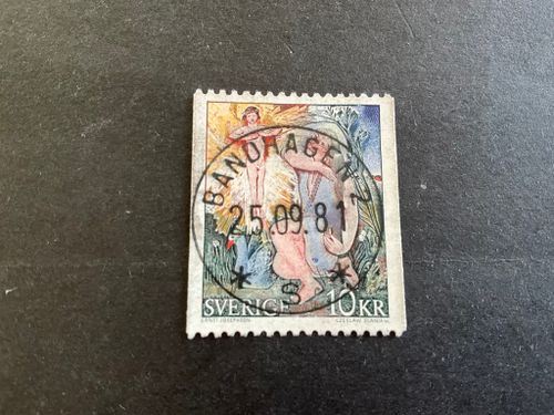 Gåslisa facit nr 849 lyxstämplat BANDHAGEN 2