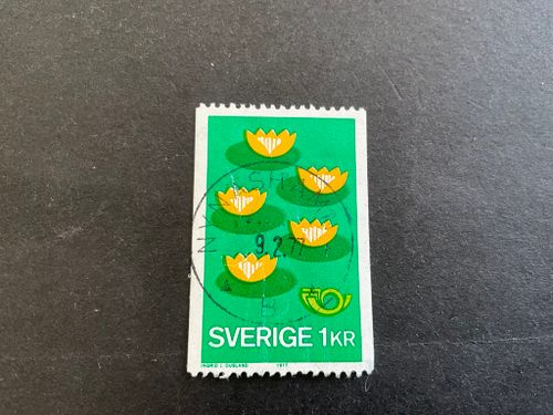 Norden IV miljövård facit nr 989 lyxstämplat NYNÄSHAMN 2