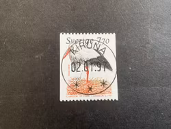 Djuren på Nordens ark I facit nr 1995 lyxstämplat KIRUNA
