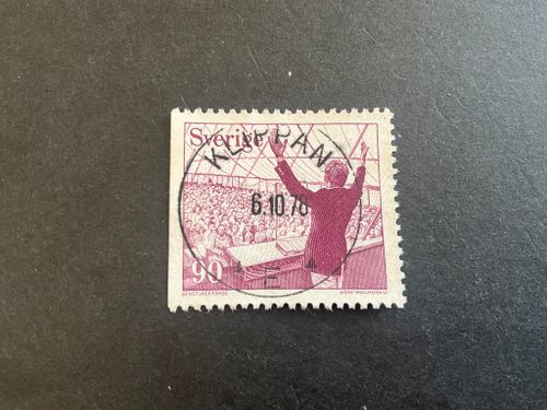 Kristna samfund facit nr 1033 B1 lyxstämplat KLIPPAN