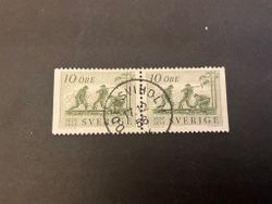Sveriges järnvägar facit nr 483 BB praktstämplat ODENSVIHOLM