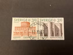 Europa XVI facit nr 1447 SX praktstämplat par SPÅNGA 1