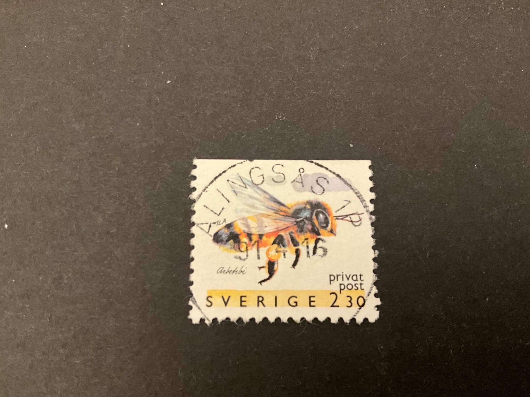 Rabattfrimärken XII facit nr 1628 praktstämplat ALINGSÅS 1 P