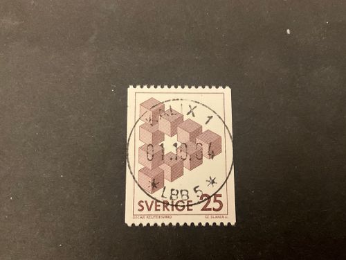 Omöjluga figurer facit 1199 lyxstämplat KALIX 1 *LBB 5*