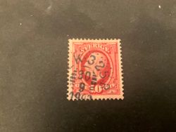 Oscar II facit nr 54 stämplat PLK 325 B