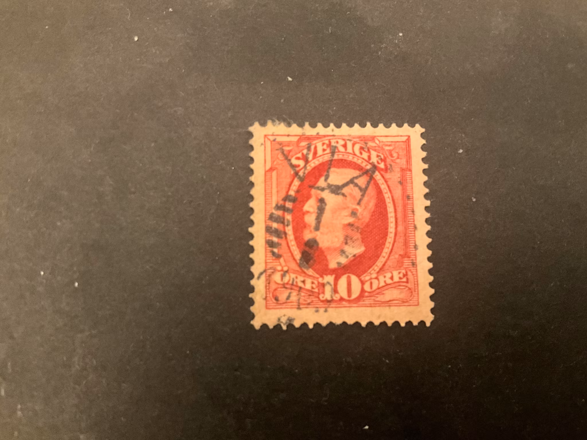 Oscar II facit nr 54 praktstämplat VIA
