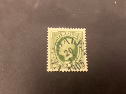 Oscar II facit 52 praktstämplat VEMDALEN