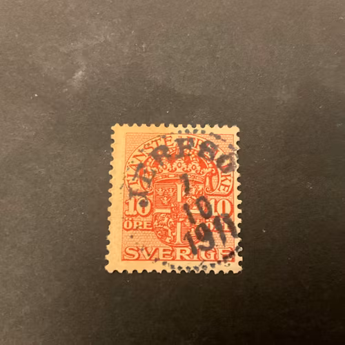 Facit nr TJ 32 praktstämplat JERFSÖ