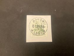 Frukter facit 1242 lyxstämplat på klipp ÅSEDA *LBB2*