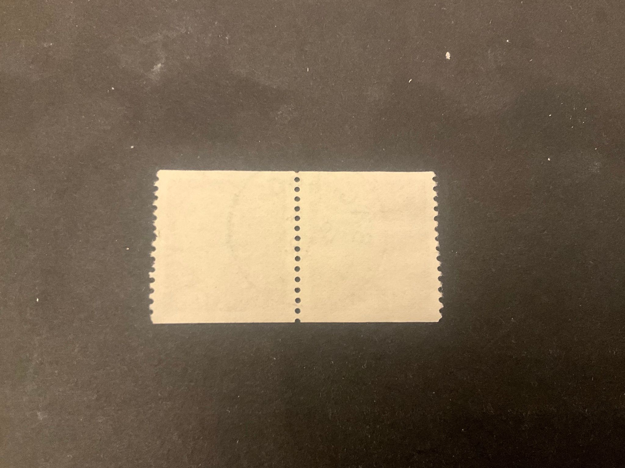 Gustaf VI Adolf typ III facit 418 A i praktstämplat 2+2-sidigt par BÄCKEBO