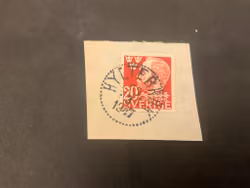 Nobel facit nr 372 A praktstämplat på klipp HYLTEBRUK