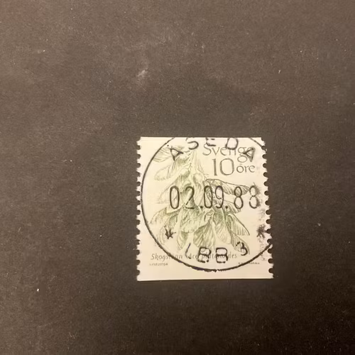 Frukter facit nr 1242 lyxstämplat ÅSEDA *LBB 3*