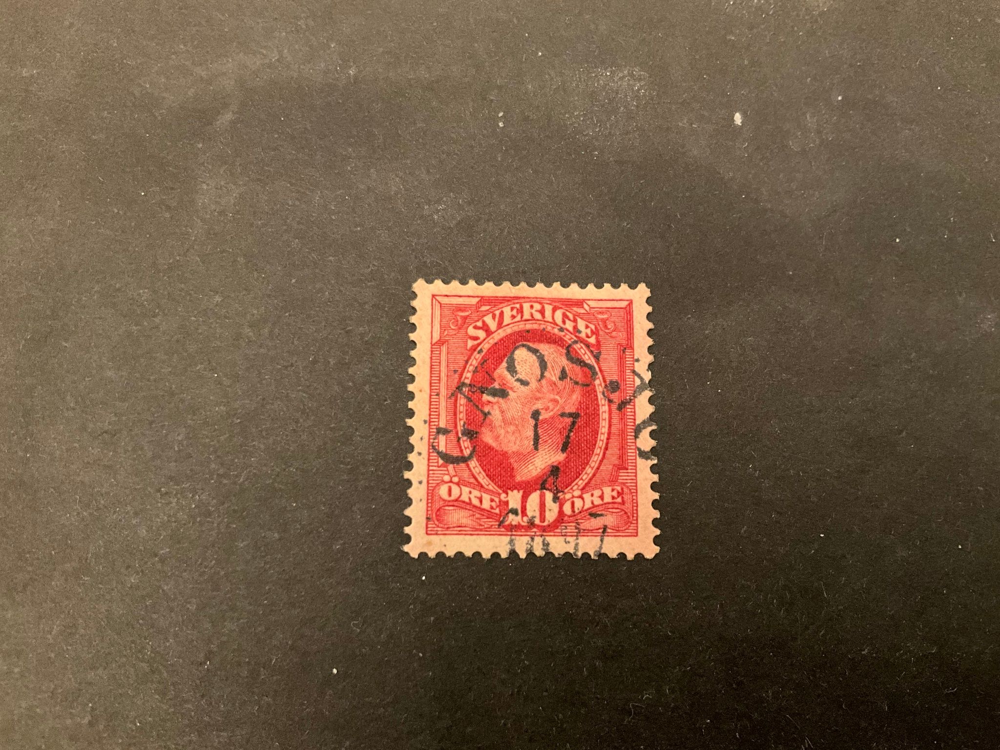 Oscar II facit 54 praktstämplat GNOSJÖ