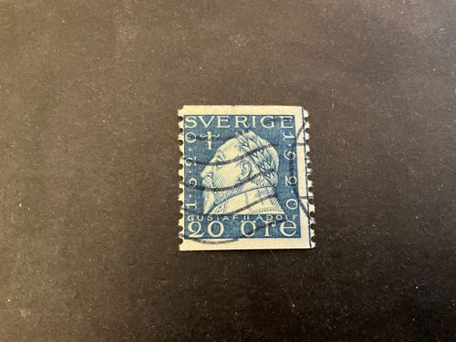 Gustaf II Adolf facit nr 152 A med lödskarvslinje