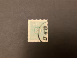 Lösen T 14 facit nr L 8 stämplat märke, bra centrering