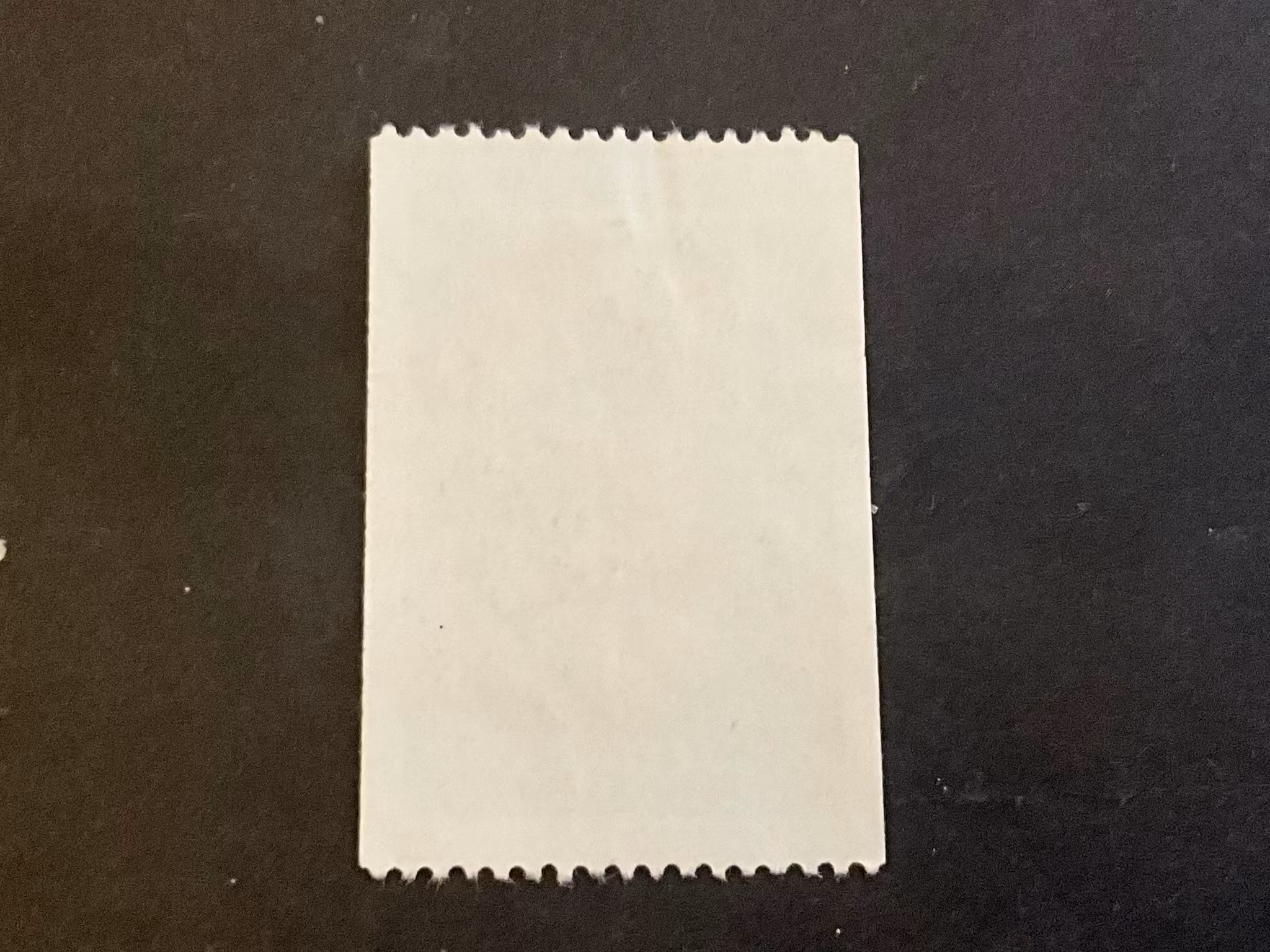 Facit nr 1089 med förskjutet tryck av den röda färgen