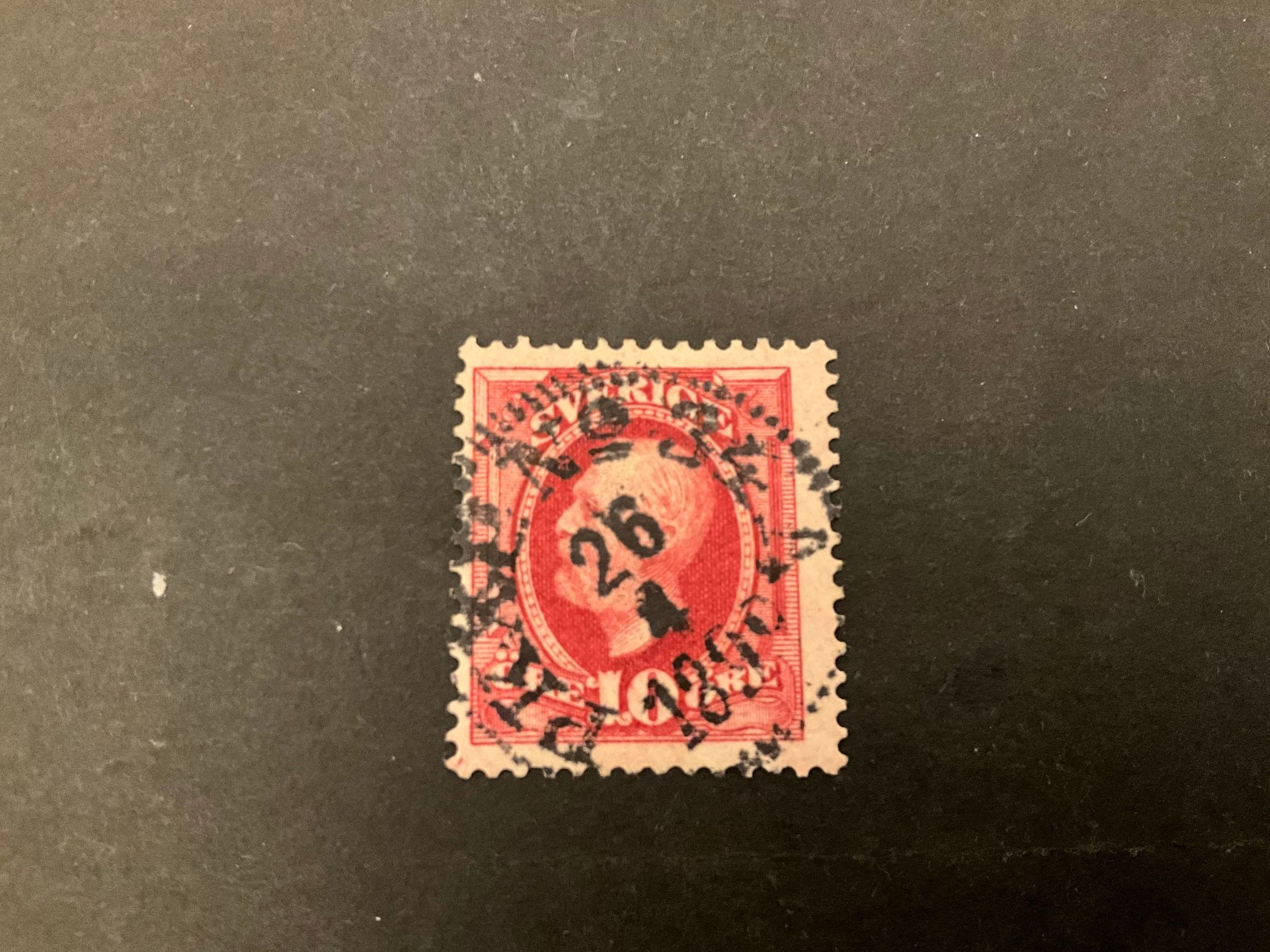 Oscar II facit 54 praktstämplat PKXP No 34 A