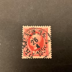 Oscar II facit 54 praktstämplat PKXP No 34 A
