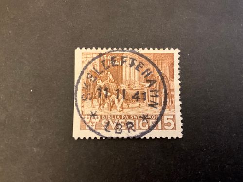 Bibeln facit 328 B1 praktstämplat SKELLEFTEHAMN *LBR*