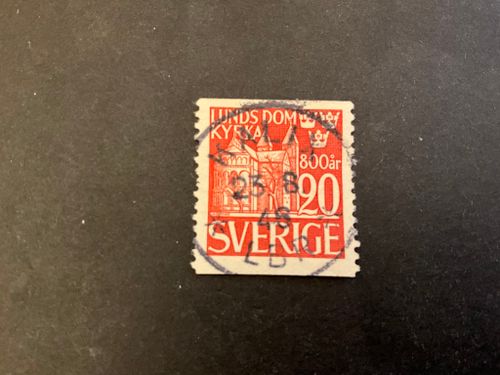 Lunds domkyrka 800 år facit 366 A lyxstämplat KALIX *LBR*
