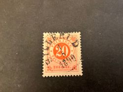 Ringtyp PH facit nr 46 praktstämplat SILLERUD