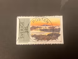 Sommar i konsten facit nr 1963 lyxstämplat POSTEN GÖTEBORG