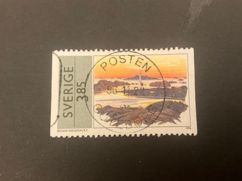 Sommar i konsten facit nr 1963 lyxstämplat POSTEN GÖTEBORG