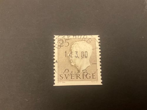 Gustaf VI Adolf facit nr 415 praktstämplat GÖTEBORG 1