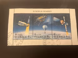 Europa XX facit nr 1680-1682 stämplat block