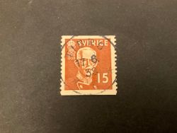 Gustaf V 80 år facit 267 A praktstämplat TIBRO