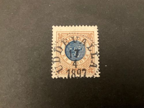 Ringtyp PH facit 49 praktstämplat UDDEVALLA