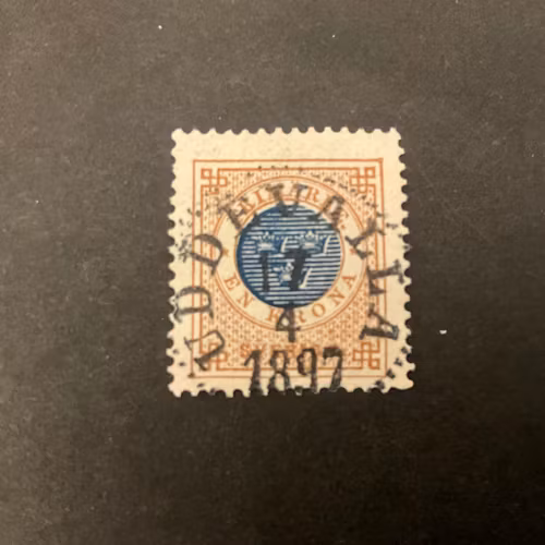 Ringtyp PH facit 49 praktstämplat UDDEVALLA