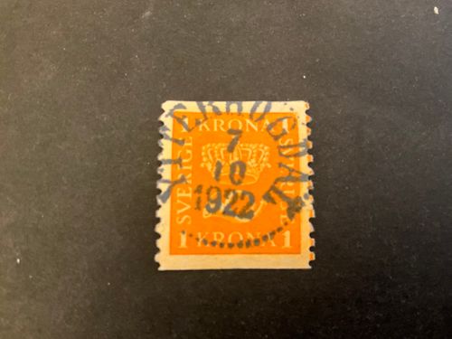 Postemblem facit nr 168 praktstämplat YTTERHOGDAL