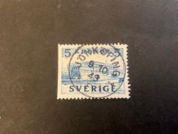Stockholm slott facit nr 332 B1 praktstämplat JÖNKÖPING 1