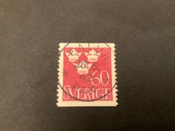 Tre kronor facit 286 lyxstämplat FALUN *PAK*